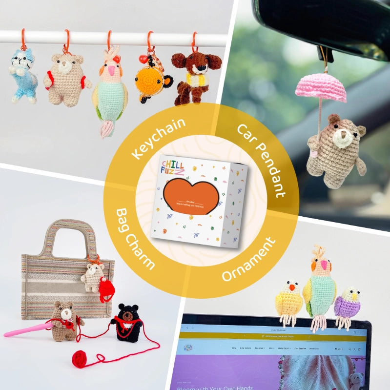 Bundle - Bear Crochet Kit Set of 3