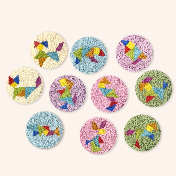 Artisan-Made - Animal Pattern Coasters