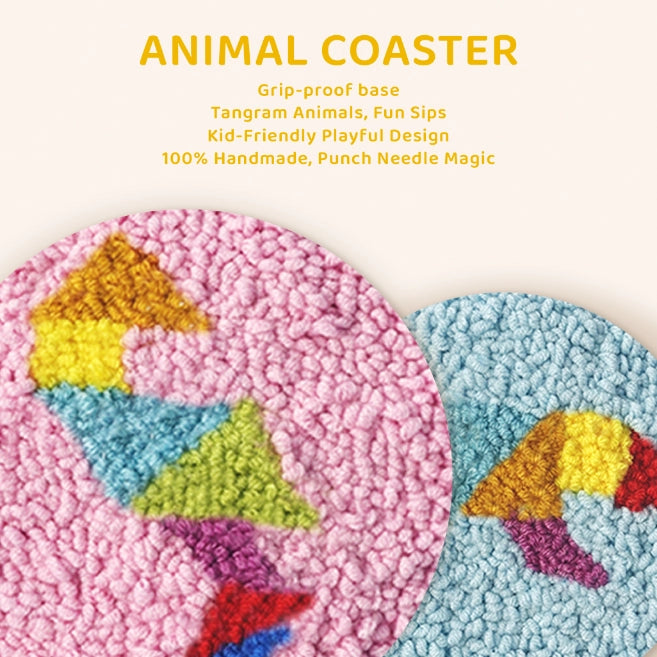 Artisan-Made - Animal Pattern Coasters