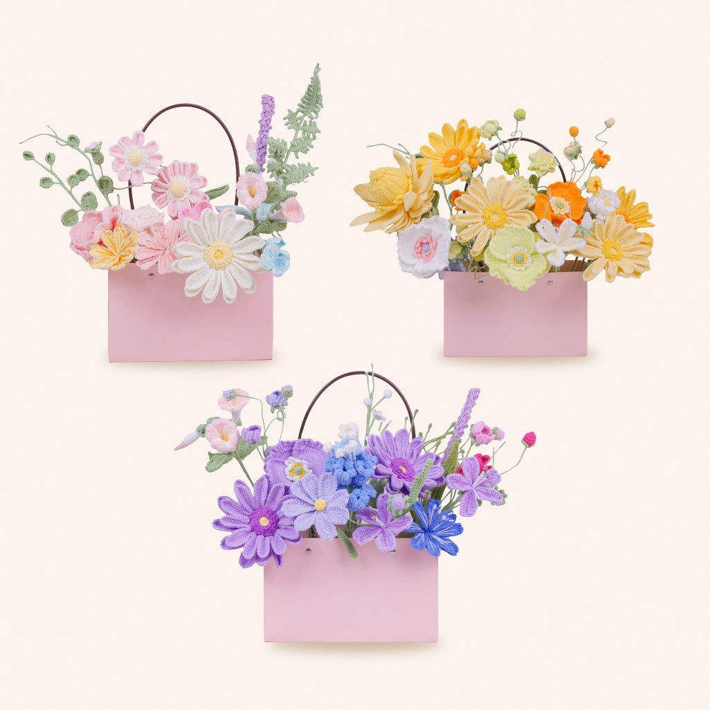 Artisan-Made - Basket Bouquet