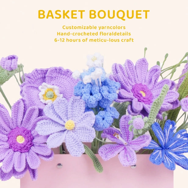 Artisan-Made - Basket Bouquet