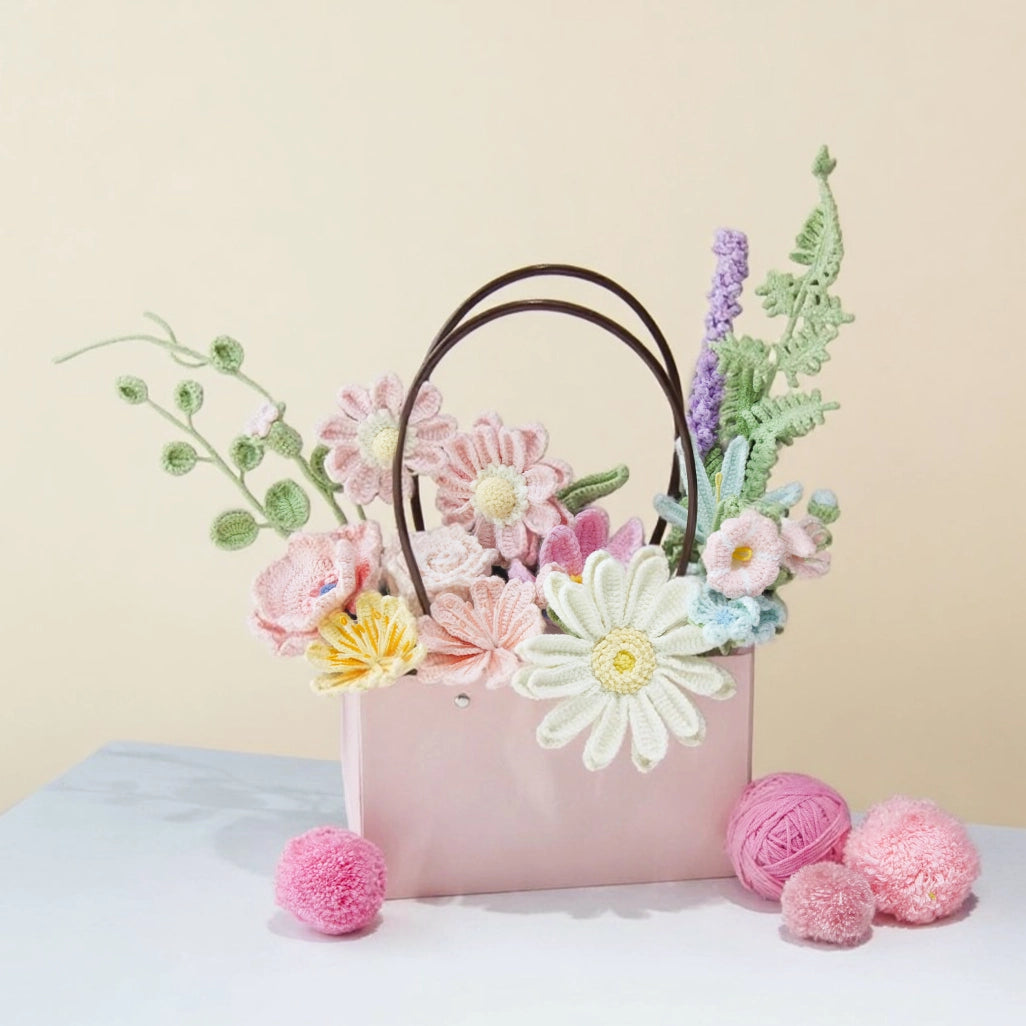 Artisan-Made - Basket Bouquet