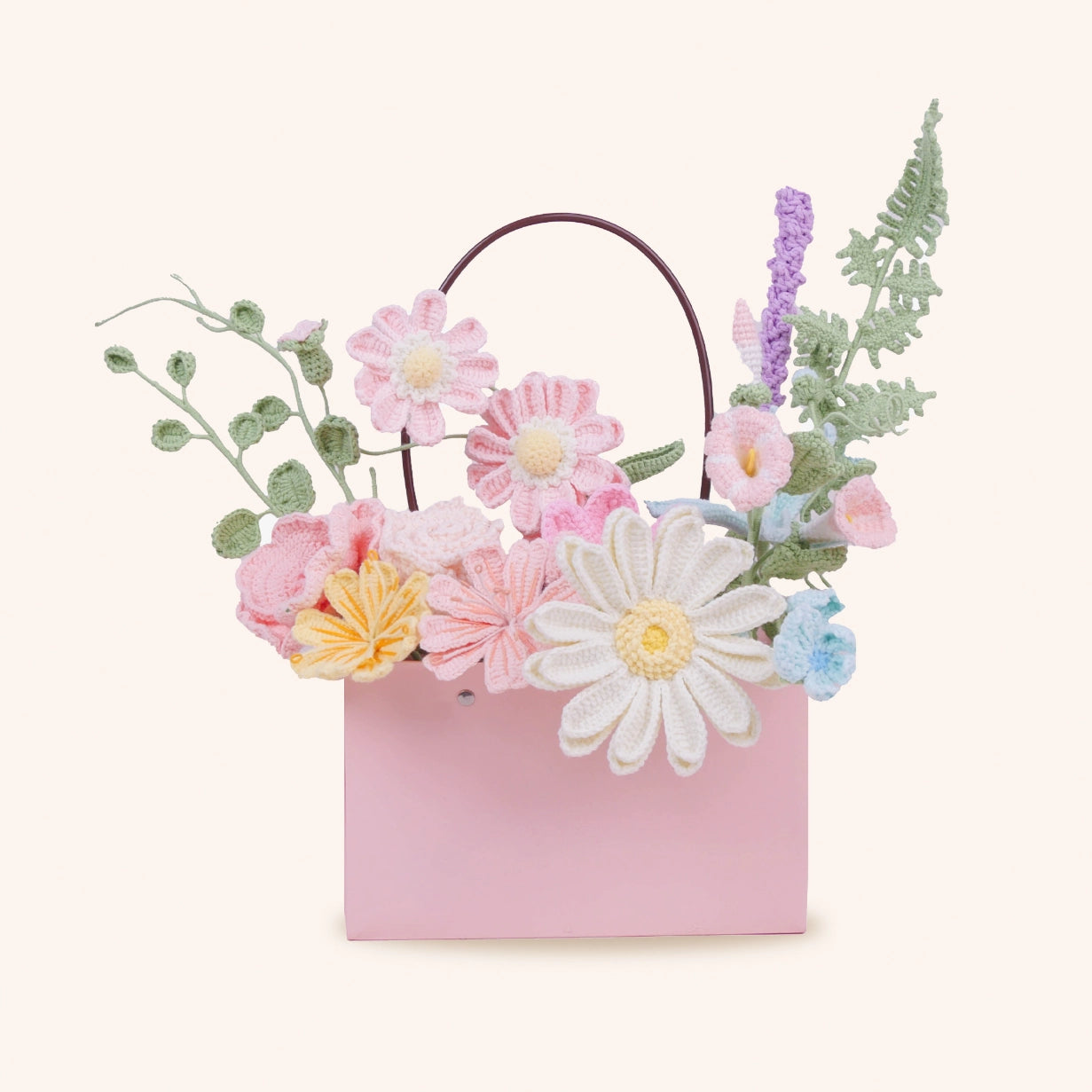 Artisan-Made - Basket Bouquet