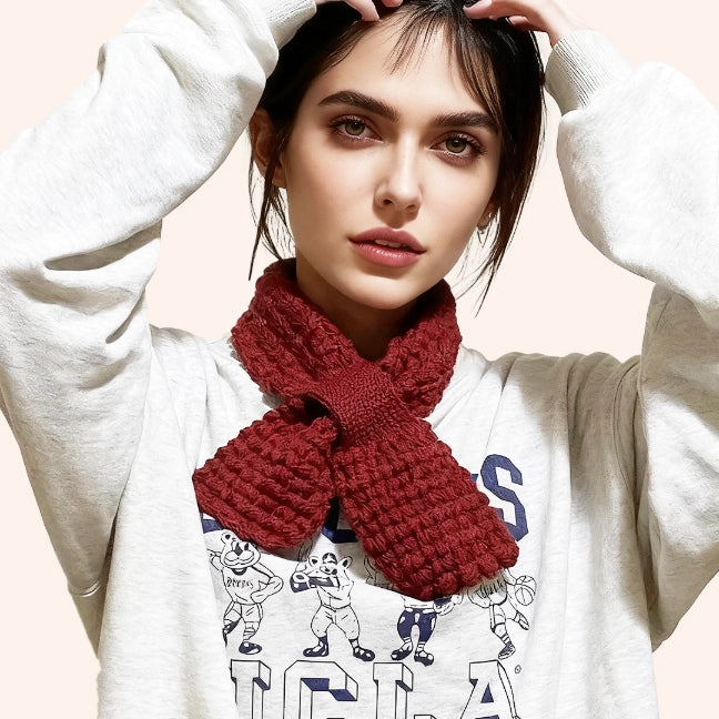 Crochet Kit - Bow Scarf