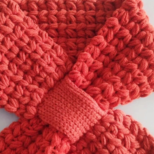 Crochet Kit - Bow Scarf