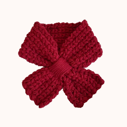 Crochet Kit - Bow Scarf