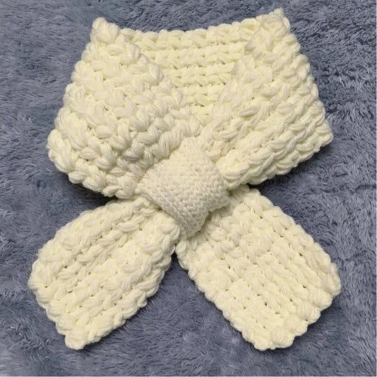 Crochet Kit - Bow Scarf