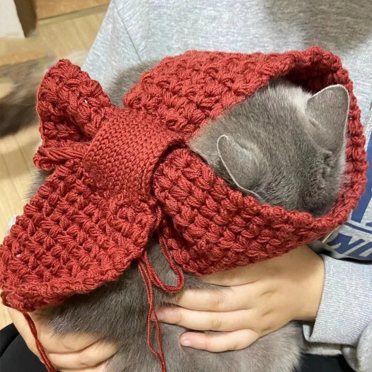 Crochet Kit - Bow Scarf