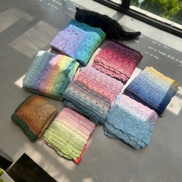 Gradient Segment-Dyed Cake Yarn 100 Grams