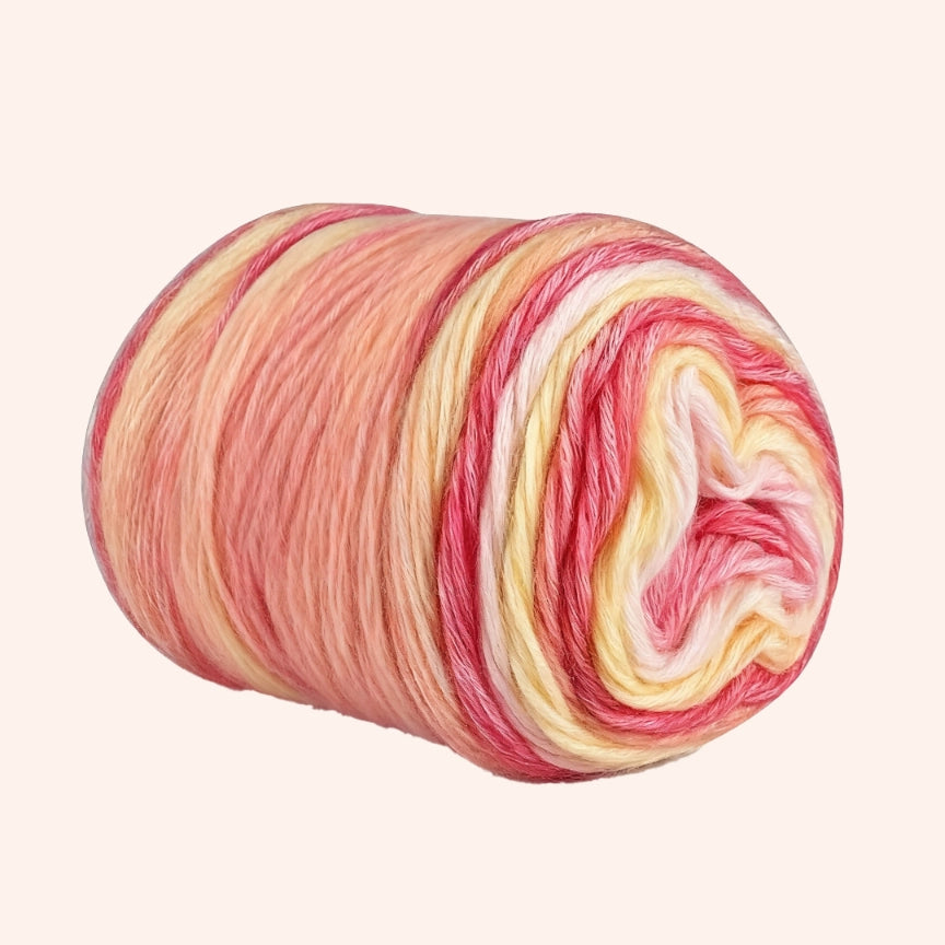 Gradient Segment-Dyed Cake Yarn 100 Grams