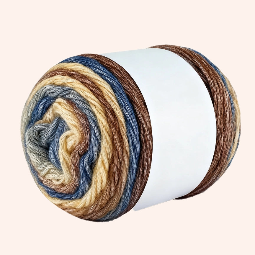 Gradient Segment-Dyed Cake Yarn 100 Grams