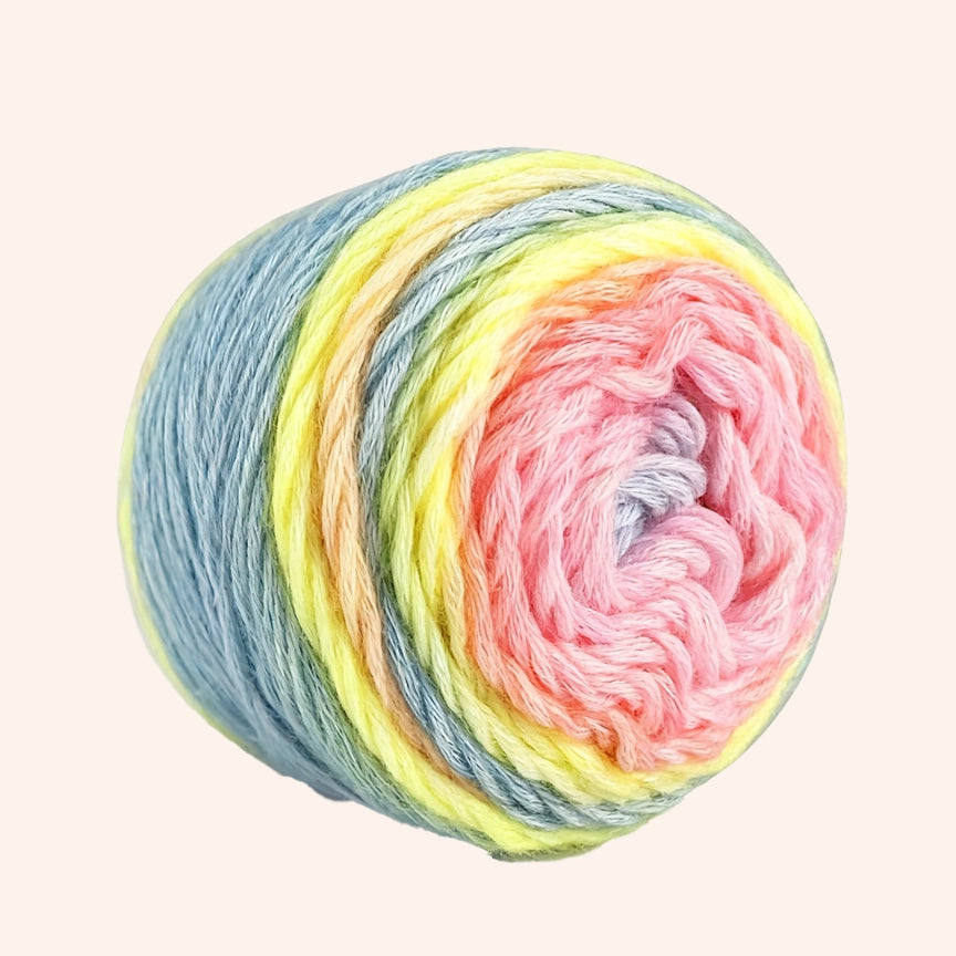 Gradient Segment-Dyed Cake Yarn 100 Grams