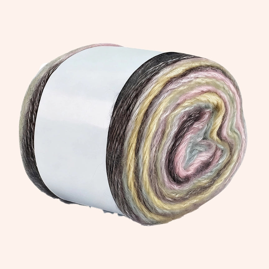 Gradient Segment-Dyed Cake Yarn 100 Grams