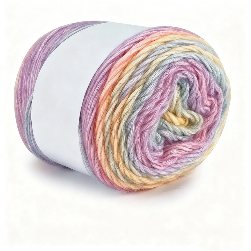 Gradient Segment-Dyed Cake Yarn 100 Grams