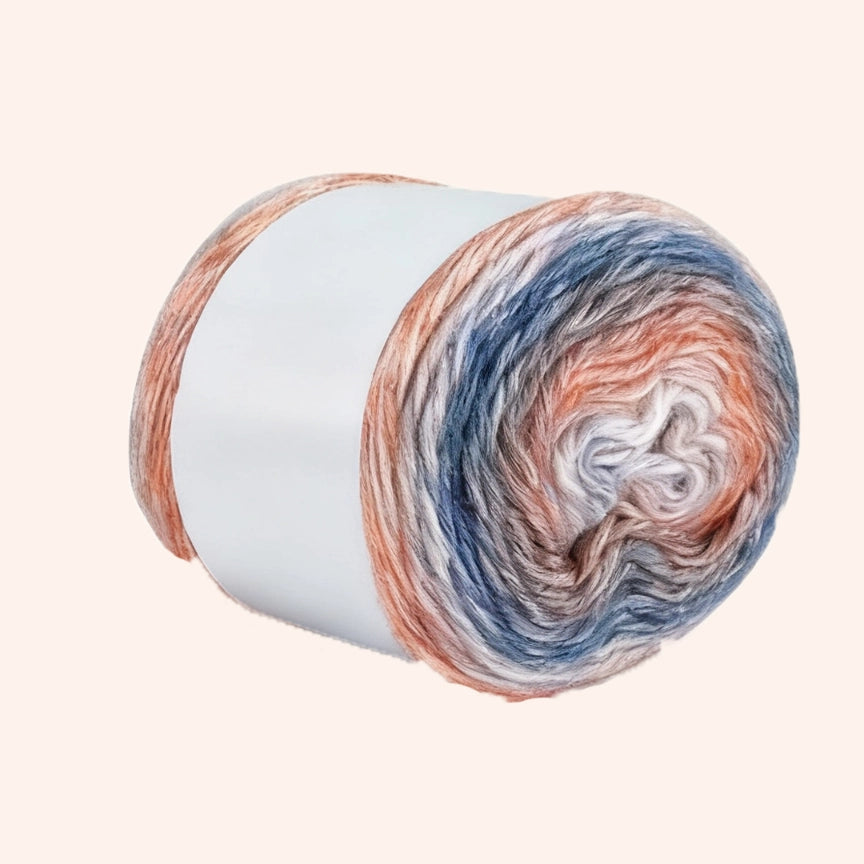 Gradient Segment-Dyed Cake Yarn 100 Grams