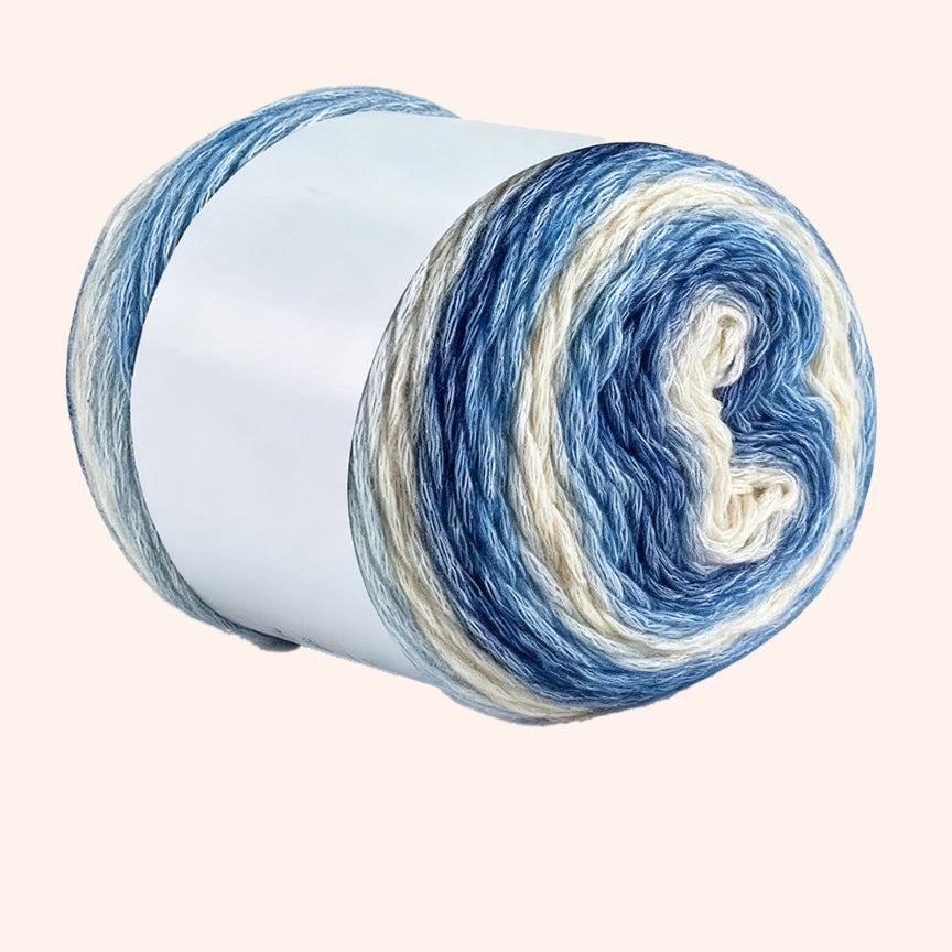 Gradient Segment-Dyed Cake Yarn 100 Grams