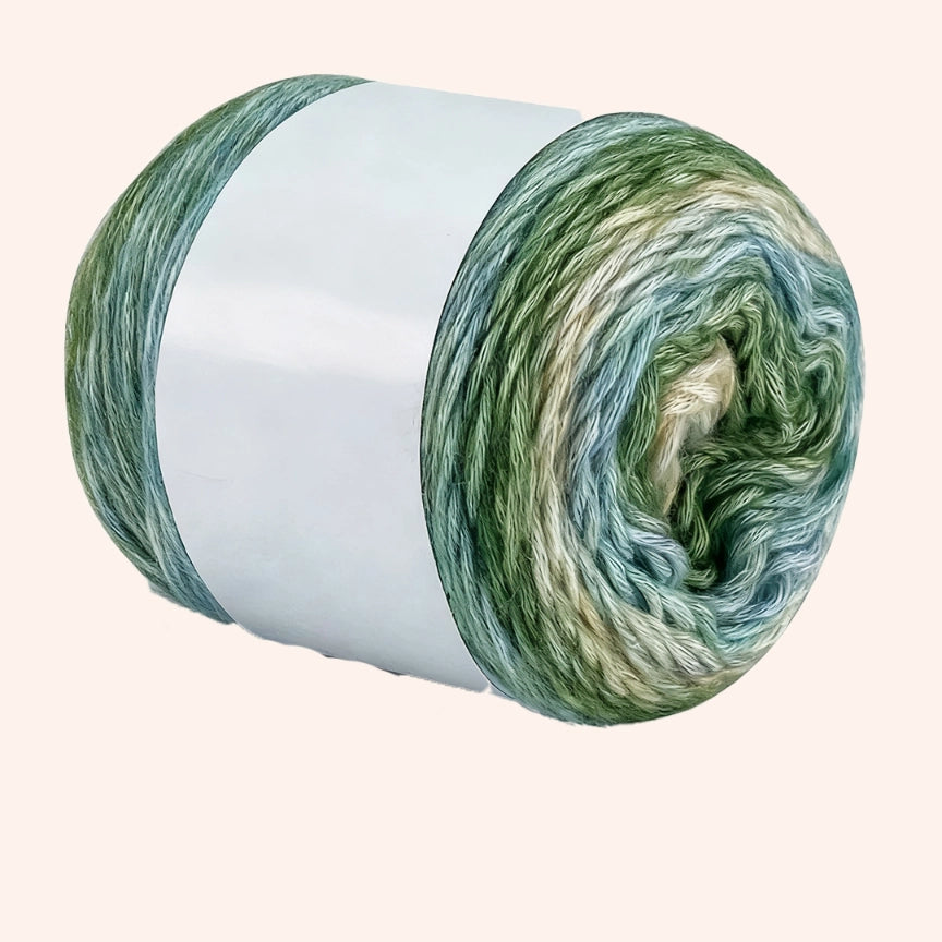 Gradient Segment-Dyed Cake Yarn 100 Grams