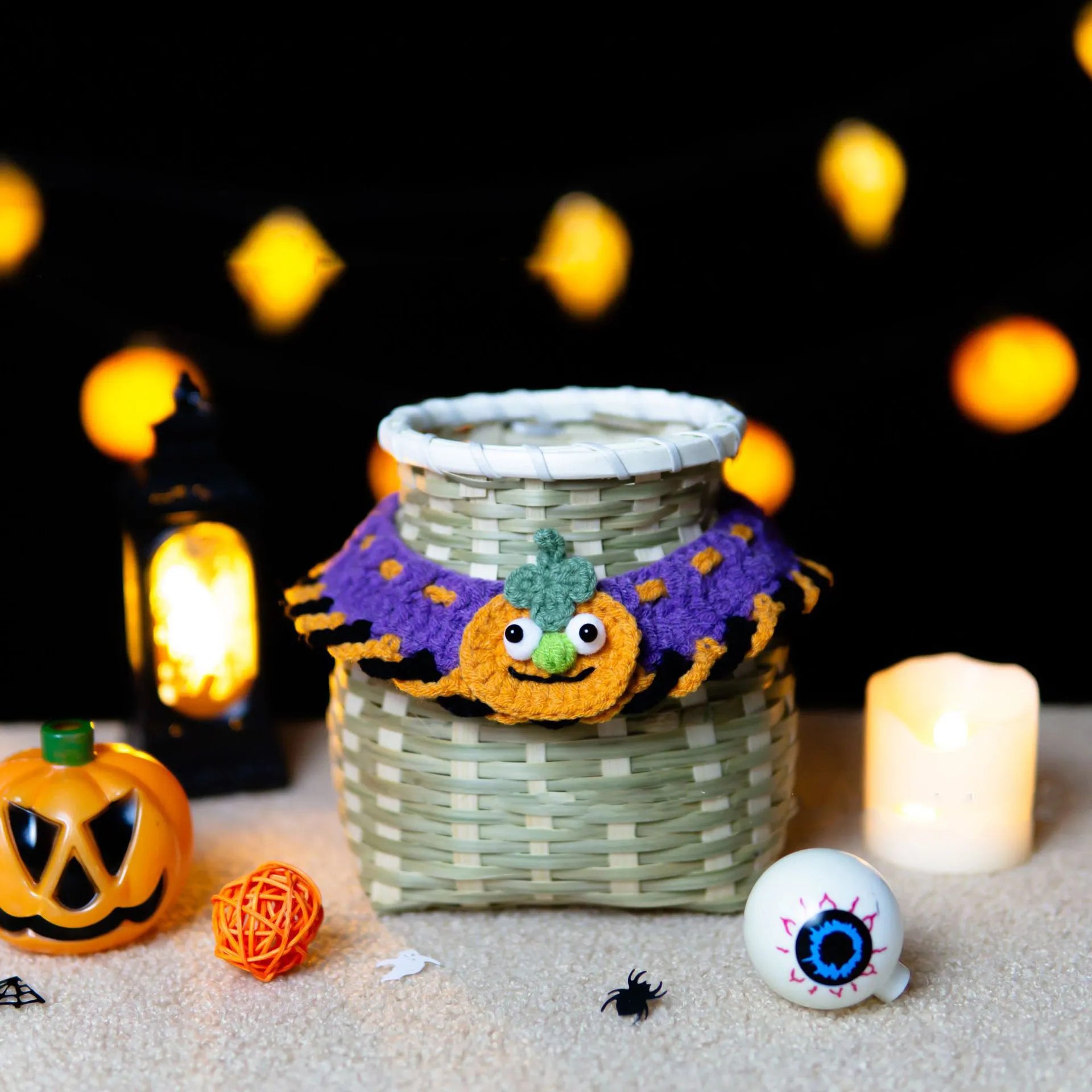 Artisan-Made -  Pets Costume Pumpkin Collar
