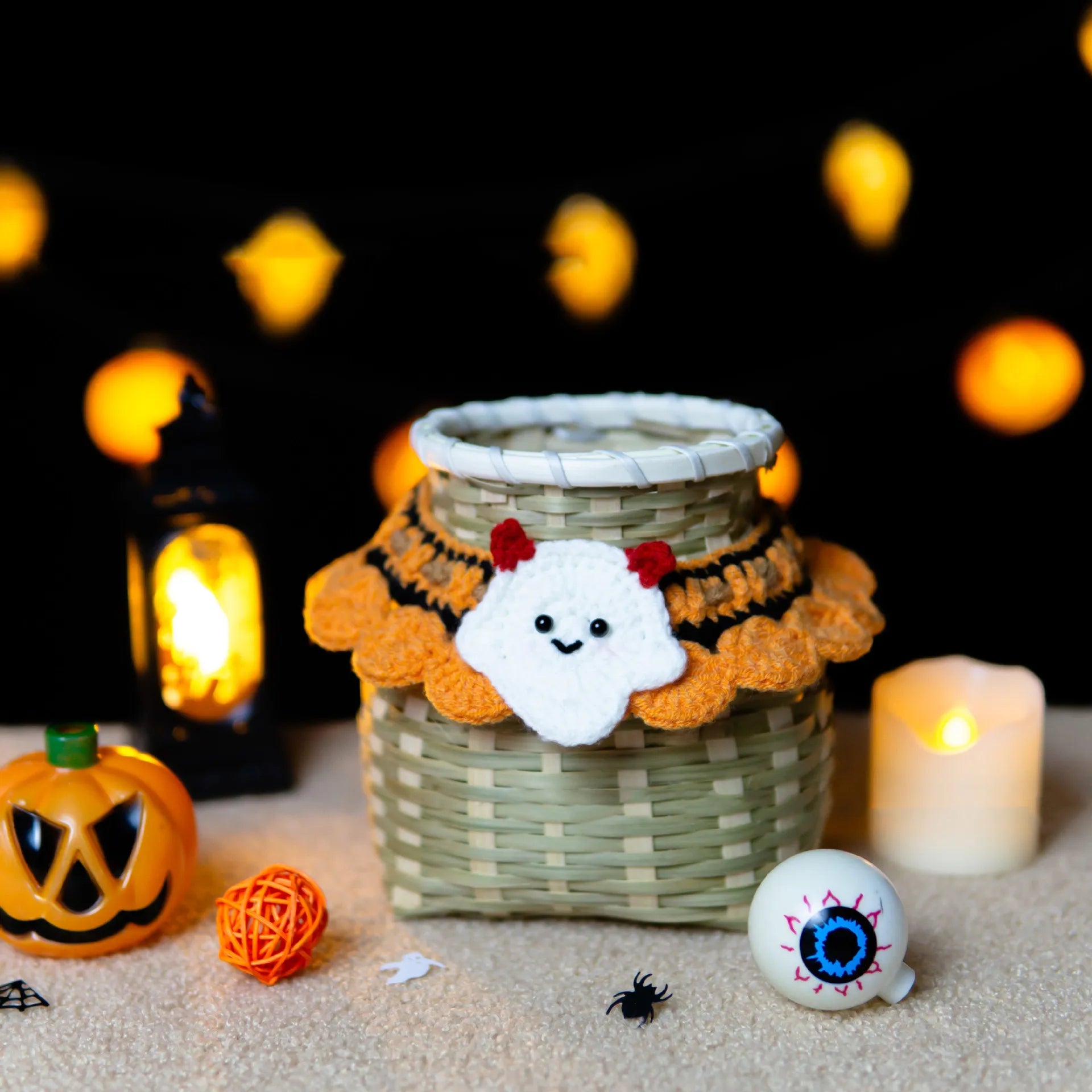 Artisan-Made -  Pets Costume Pumpkin Collar