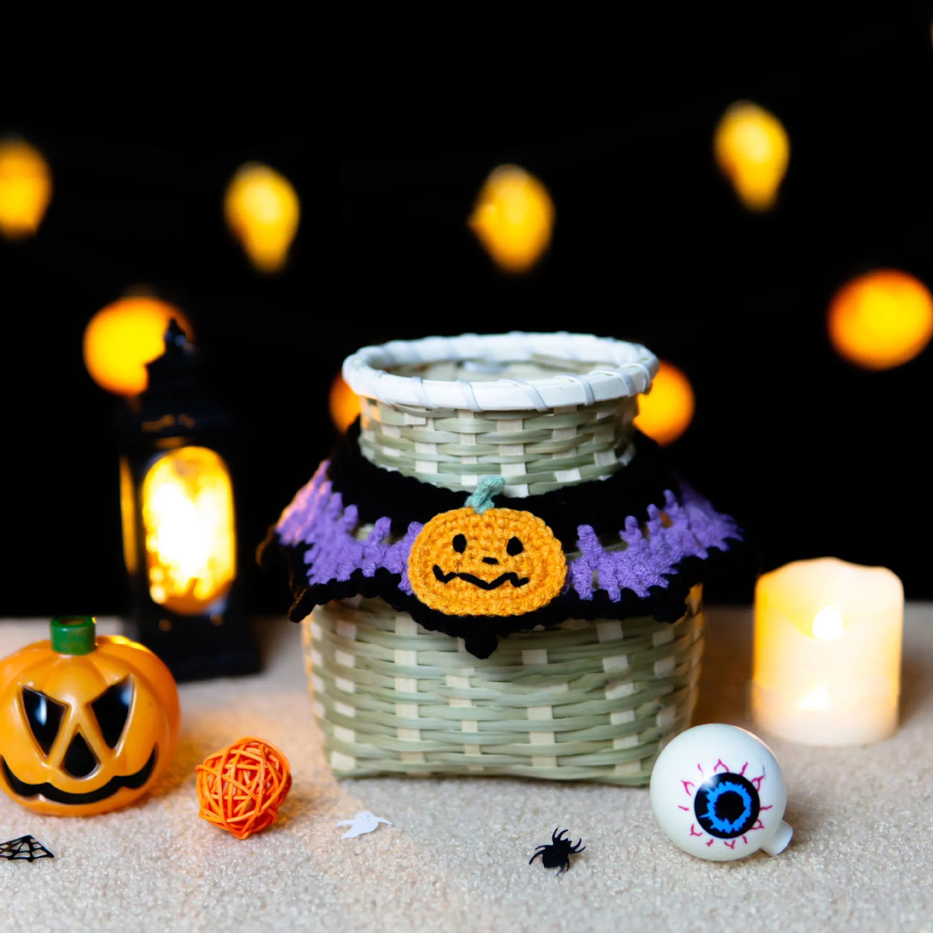 Artisan-Made -  Pets Costume Pumpkin Collar