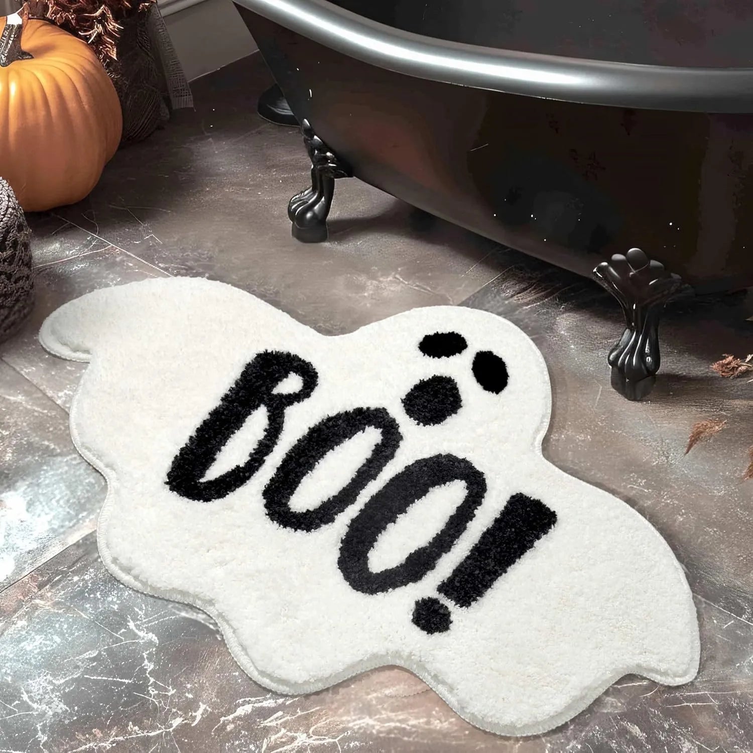 Artisan-Made - Luxurious Faux Cashmere Halloween Carpet