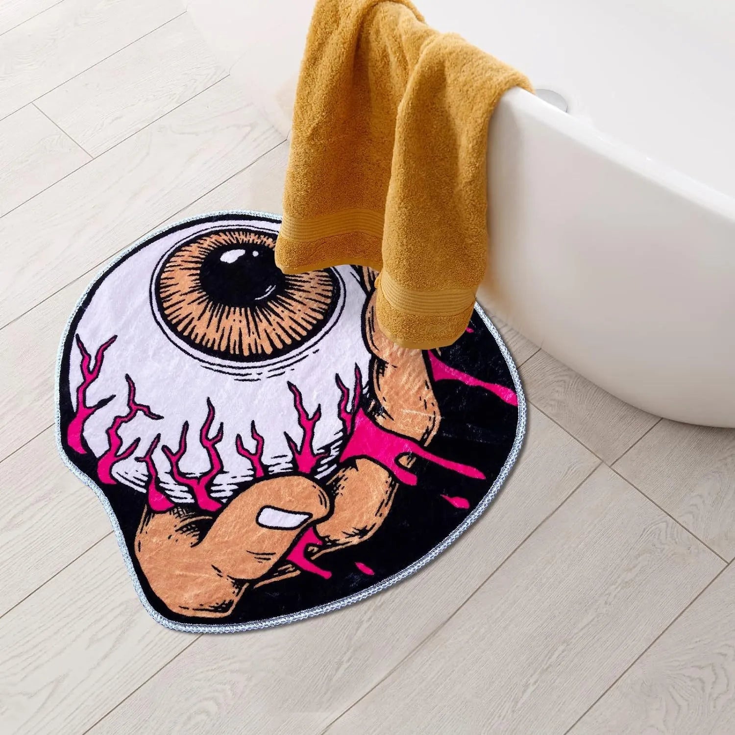 Artisan-Made - Luxurious Faux Cashmere Halloween Carpet