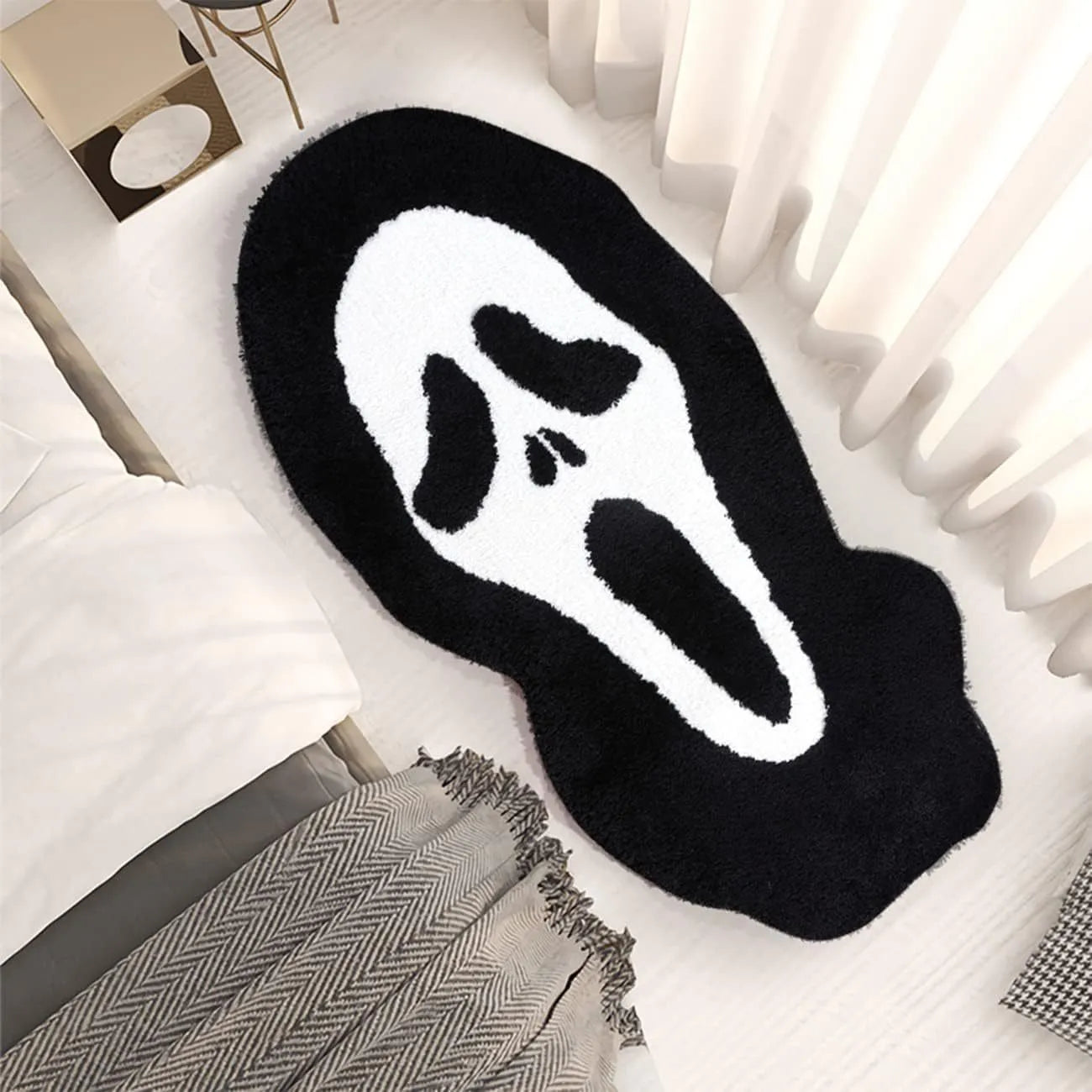 Artisan-Made - Luxurious Faux Cashmere Halloween Carpet