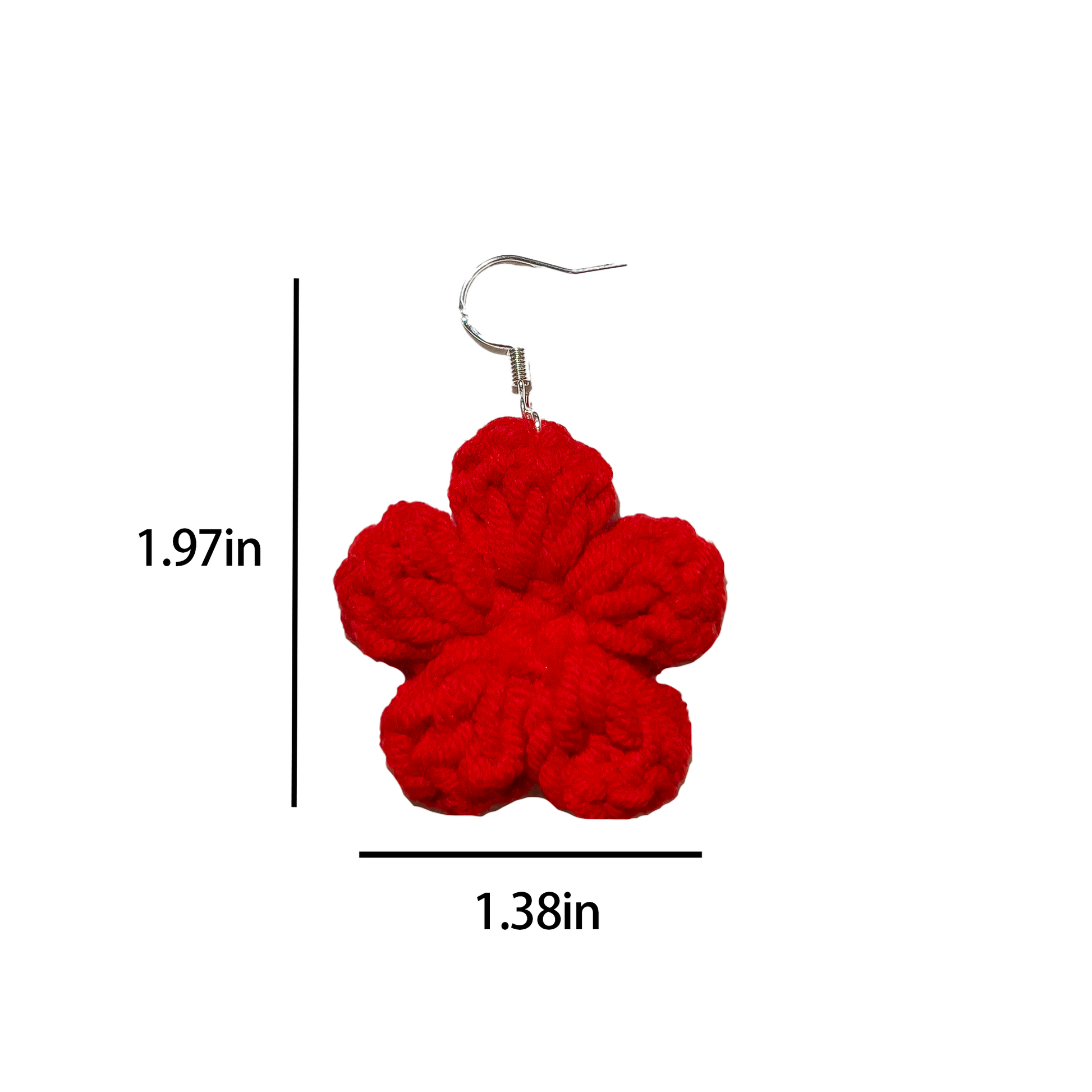 Artisan-Made - Flower Earrings