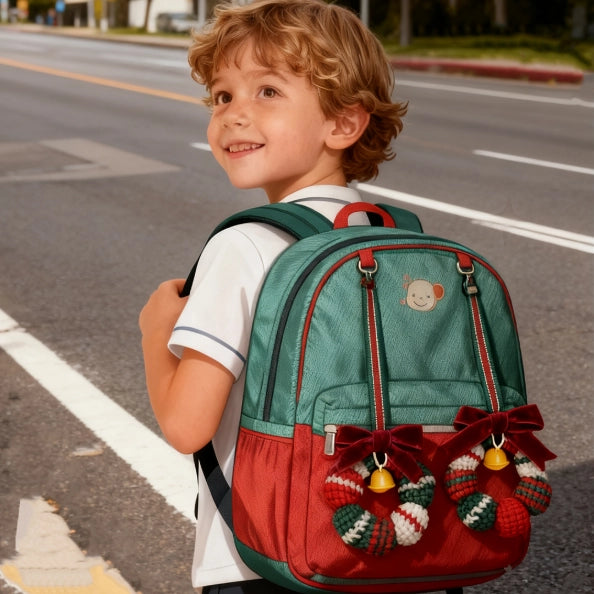 Crochet Kit - Christmas Wreath Hand-Knitting Craft Kit