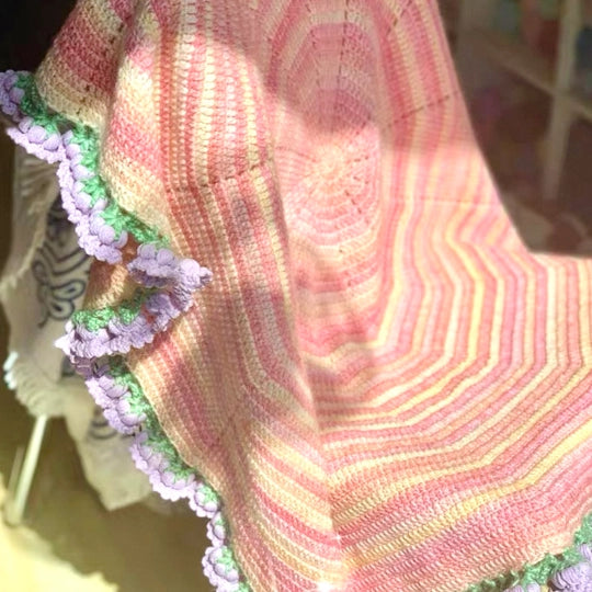 Crochet Kit - Lily of the Valley Bouquet Blanket