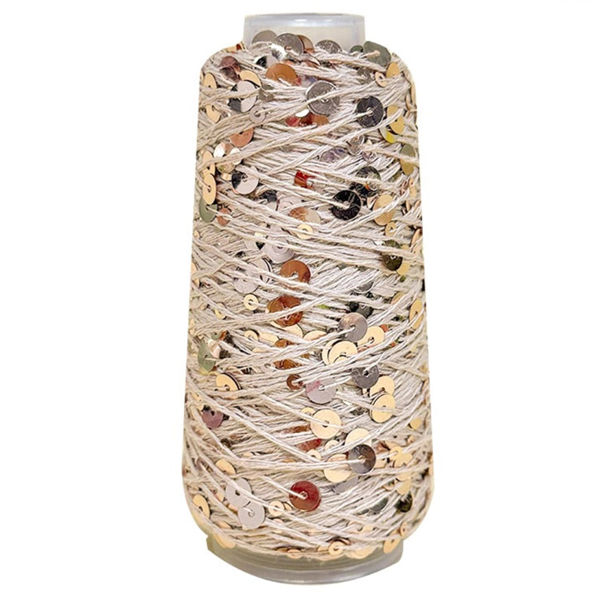 Cotton Metallic/Sequin Yarn 50 Grams
