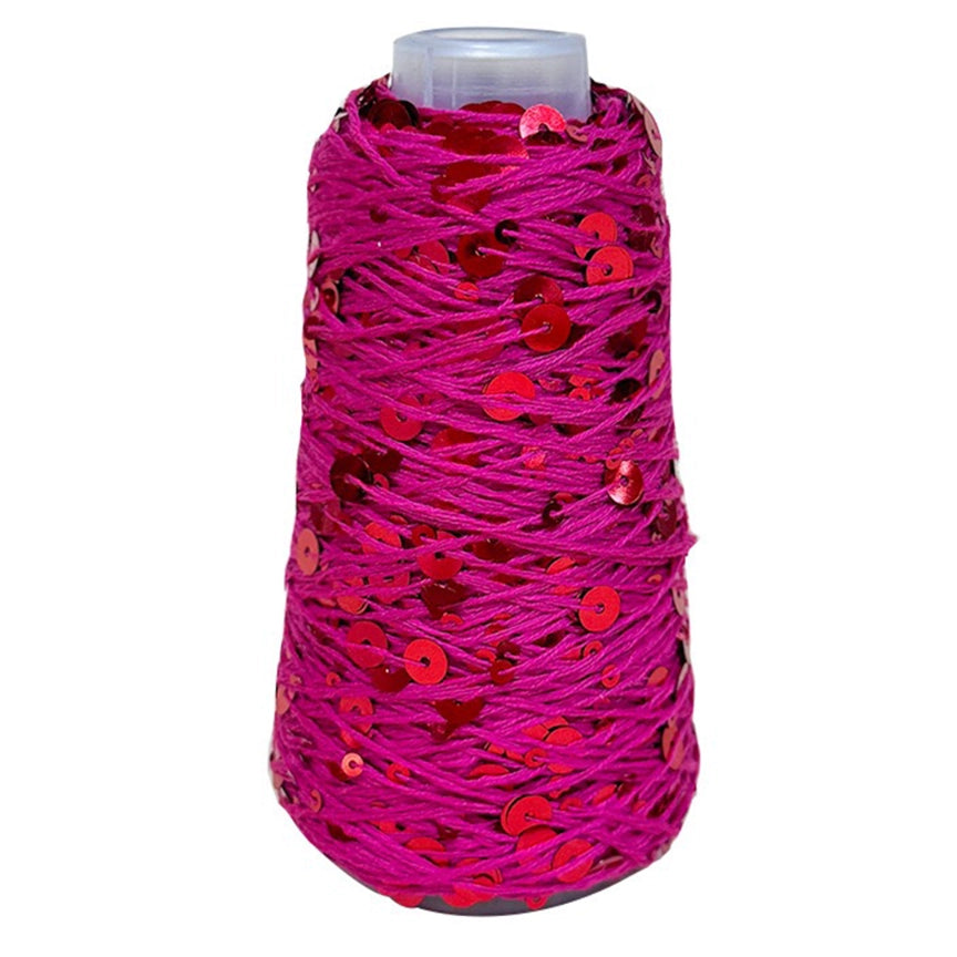 Cotton Metallic/Sequin Yarn 50 Grams