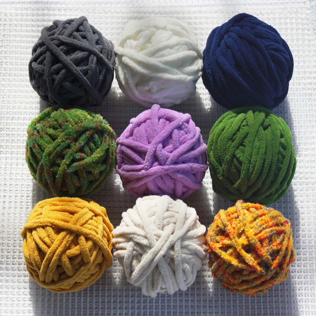 Chenille Yarn 120 Grams