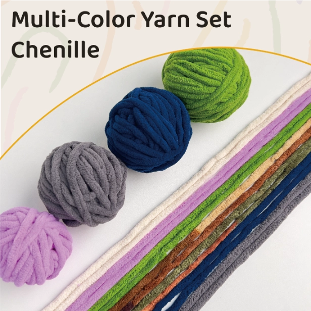 Chenille Yarn 120 Grams