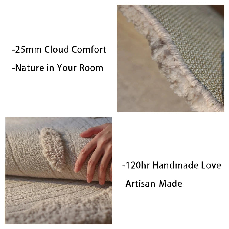 Artisan-Made - Creamy Elegance Rug