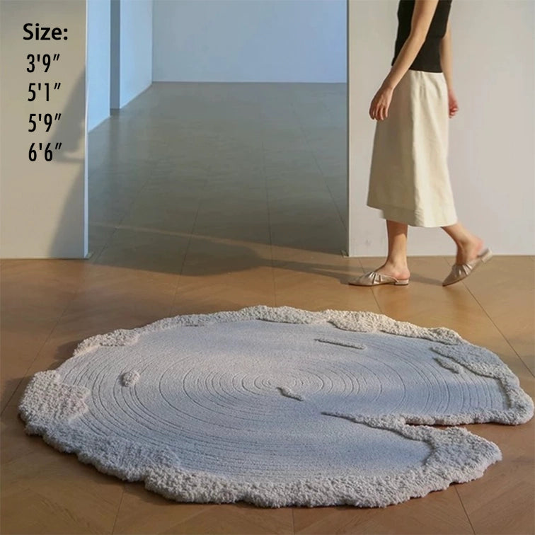 Artisan-Made - Creamy Elegance Rug