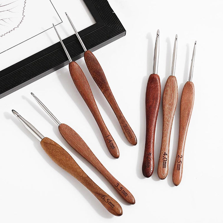 Crocheting Tools - Blood Sandalwood Crochet Hook