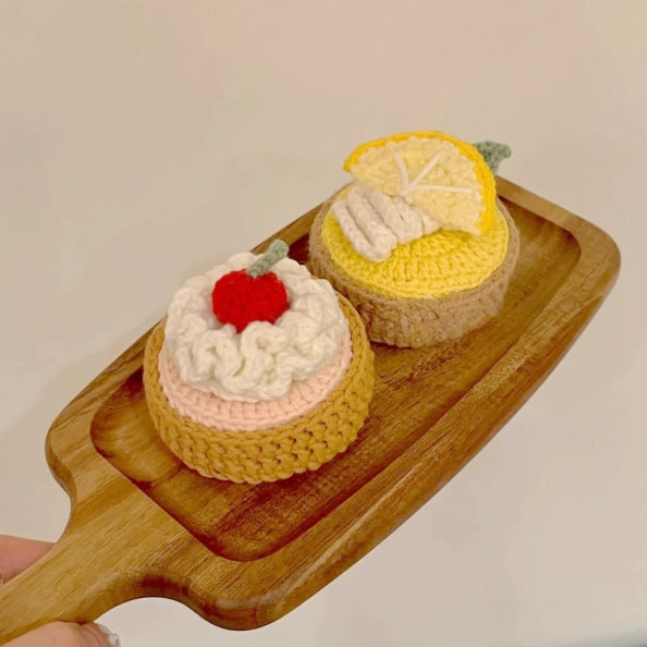 Crochet Kit - Hand-Crocheted Yarn Craft Kit for Donut Ornament