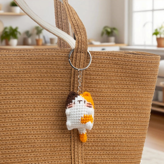 Artisan-Made - Kitten Keychain