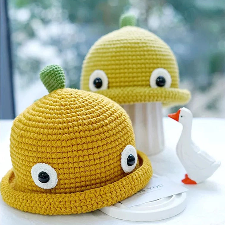 Crochet Kit - Children's Cartoon Knitted Hat