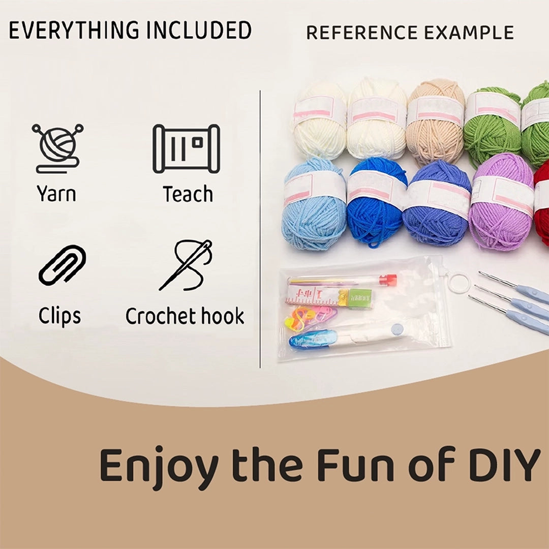 Crochet Kit - Children's Cartoon Knitted Hat