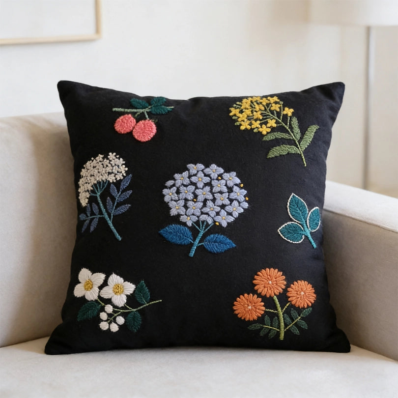DlY Embroidery - Cushion Cover