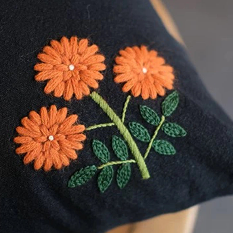 DlY Embroidery - Cushion Cover