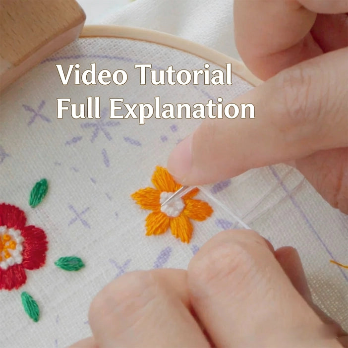 DIY Embroidery - Key Pouch