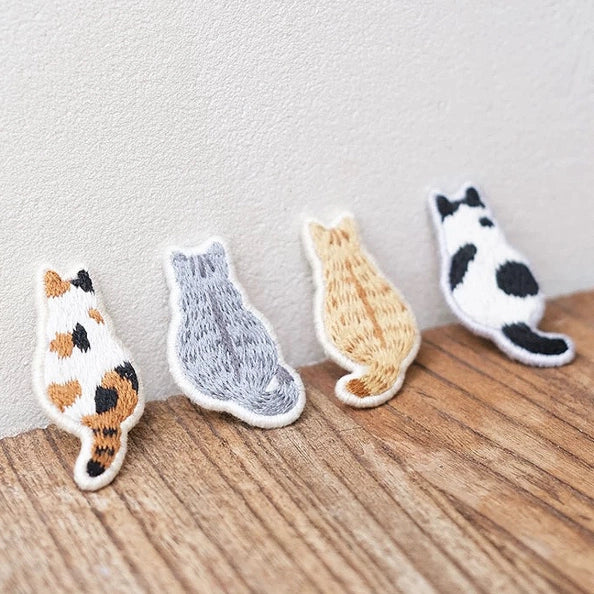 DlY Embroidery-Cat Brooch