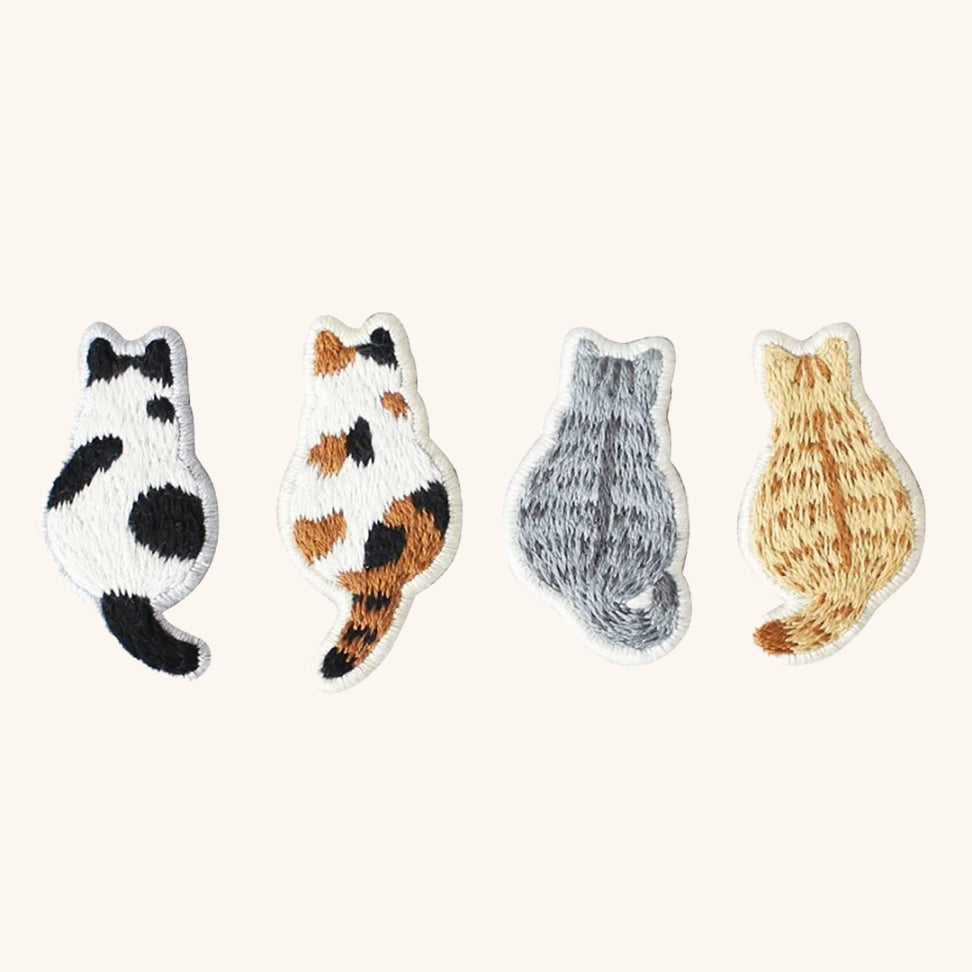 DlY Embroidery-Cat Brooch