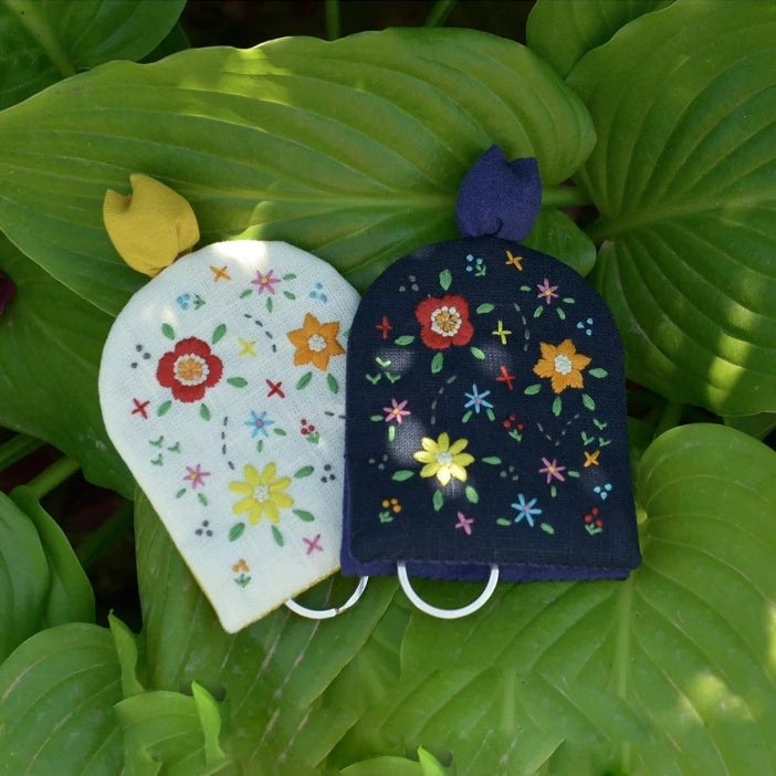 DIY Embroidery - Key Pouch