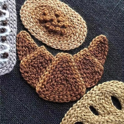DlY Embroidery -Bread Set