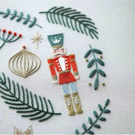 DlY Embroidery -Decorative Christmas Stocking