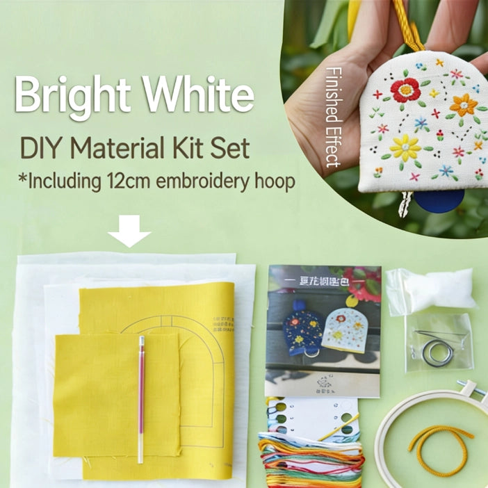 DIY Embroidery - Key Pouch